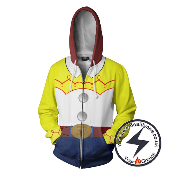 Toy Story Jessie Zip Up Hoodie Jacket